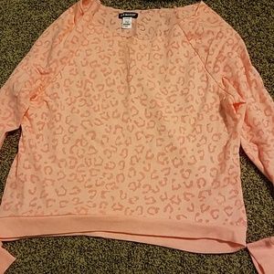 Joe Boxer Crop Top Sweatshirt